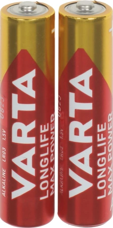 Батарея Varta LongLife Max Power LR03 Alkaline AAA (2шт) блистер