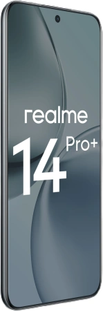 Смартфон Realme RMX5051 14 Pro+ 512Gb 12Gb серый моноблок 3G 4G 6.83" 1272x2800 Android 14 50Mpix 802.11 a/b/g/n/ac/ax NFC GPS GSM900/1800 GSM1900 TouchSc Protect