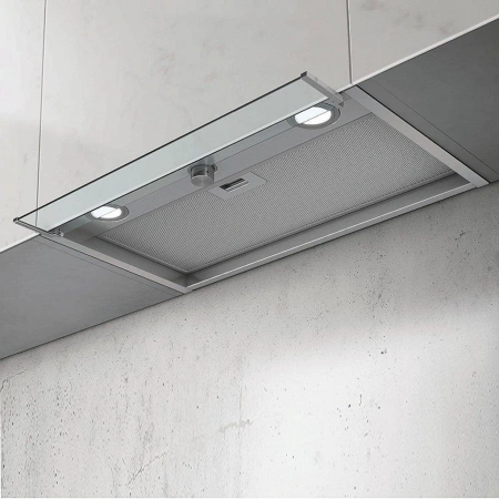 Вытяжка встраиваемая Elica Boxin IX/A/120 серебристый управление: поворотные переключатели (1 мотор)