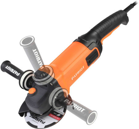 Углошлифовальная машина Patriot AG 190 2000Вт 8500об/мин рез.шпин.:M14 d=180мм (110301180)