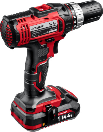 Дрель-шуруповерт Зубр ДШЛ-145-22 аккум. патрон:быстрозажимной (кейс в комплекте)