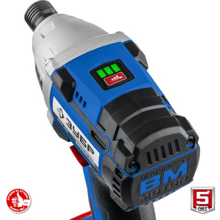 Винтоверт Зубр GVB-250-22 аккум. патрон:держатель бит 1/4" (кейс в комплекте)