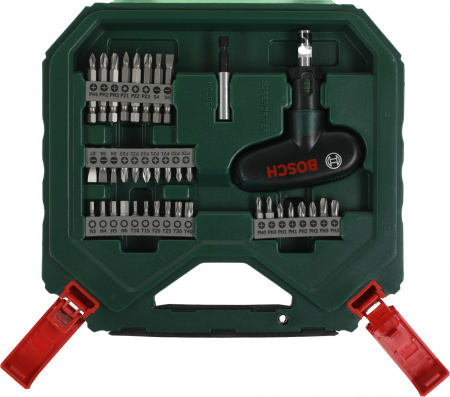 Набор бит и сверл Bosch X-line 54 (2607010610) универсал. (54пред.) для шуруповертов/дрелей