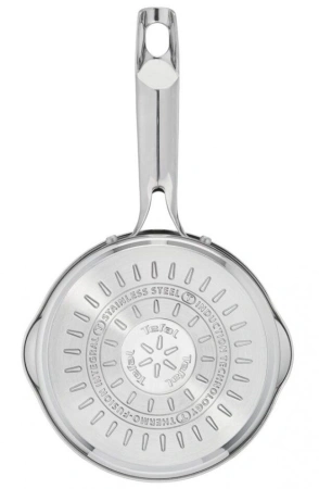 Ковш Tefal Duetto+ G7192255 d=16см (с крышкой) серебристый (2100113184)