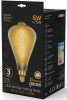 Лампа филам. Gauss Filament Vintage 6Вт цок.:E27 эдисон 220B 2700K св.свеч.бел.теп. (упак.:1шт) (157802118)