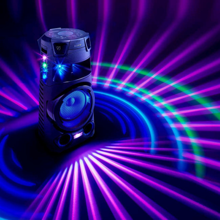 Минисистема Sony MHC-V73D черный/CD/CDRW/DVD/DVDRW/FM/USB/BT