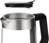 Чайник электрический Polaris PWK 1725CGLD 1.7л. 2200Вт серебристый матовый корпус: стекло/металл