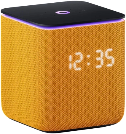 Умная колонка Yandex Станция Миди YNDX-00054ORG голос.п.:Алиса оранжевый 24W 1.0 BT/Wi-Fi 10м