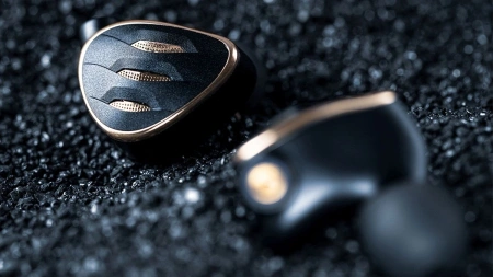 Наушники вкладыши Fiio FH5S 1.2м черный/медный проводные в ушной раковине (80001473)