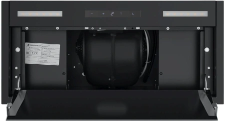 Вытяжка встраиваемая Maunfeld Fantasy 60 черный управление: сенсорное (1 мотор)