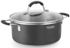 Кастрюля Rondell Stern RDS-019 4.7л. d=24см (с крышкой) т.серый