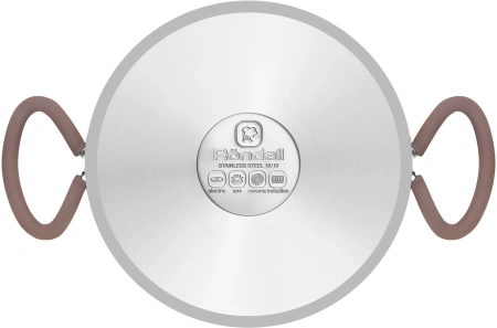Кастрюля Rondell Etery RDS-1599 3.1л. d=20см (с крышкой) стальной