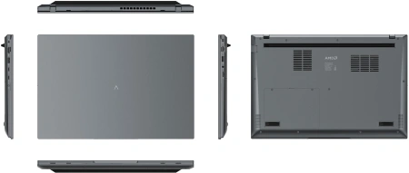 Ноутбук Digma Pro Fortis M Ryzen 5 7430U 16Gb SSD512Gb AMD Radeon 15.6" IPS FHD (1920x1080) Windows 11 Professional grey WiFi BT Cam 4250mAh (DN15R5-ADXW07)
