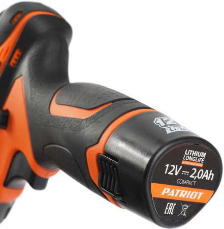 Дрель-шуруповерт Patriot THE ONE BR 115Li аккум. патрон:QCC (кейс в комплекте) (180201115)
