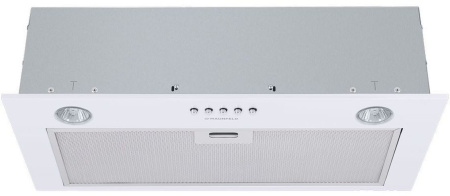 Вытяжка встраиваемая Maunfeld Crosby Singl 5028 белый управление: кнопочное (1 мотор)