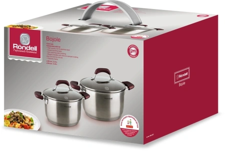 Набор кастрюль Rondell Bojole RDS-822 4 предмета