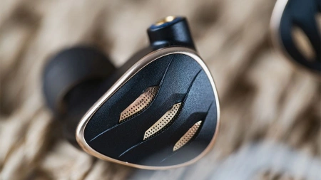 Наушники вкладыши Fiio FH5S 1.2м черный/медный проводные в ушной раковине (80001473)