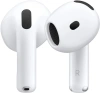 Гарнитура вкладыши Apple A3055,A3056,A3059 AirPods 4 ANC белый беспроводные bluetooth в ушной раковине (MXP93ZP/A)