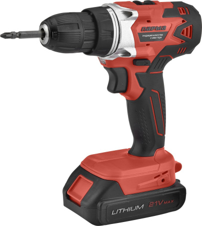 Дрель-шуруповерт Парма ДША-02-2021/2Li аккум. патрон:быстрозажимной (кейс в комплекте) (02.021.00016)