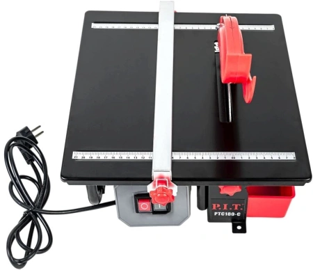 Плиткорез электрический P.I.T. Мастер PTC180-C 650Вт красный/черный