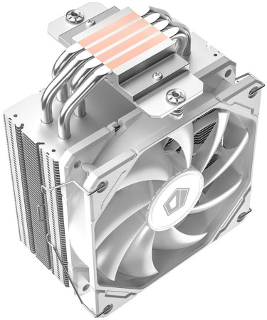 Устройство охлаждения(кулер) ID-Cooling SE-224-XTS ARGB WHITE Soc-AM5/AM4/1151/1200/1700 4-pin + 3-pin 29dB Al+Cu 650gr LED Ret