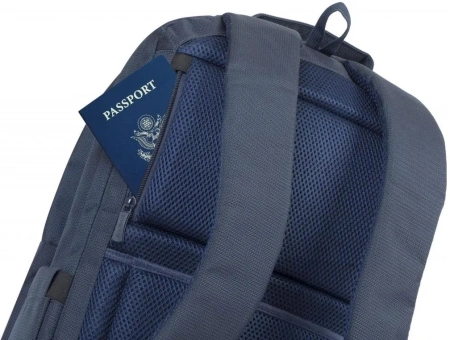 Рюкзак для ноутбука 17.3" Riva 8460 темно-синий полиэстер женский дизайн