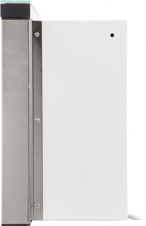 Вытяжка встраиваемая Elikor Интегра Glass 60Н-400-В2Д нержавеющая сталь/стекло белое управление: кнопочное (1 мотор)