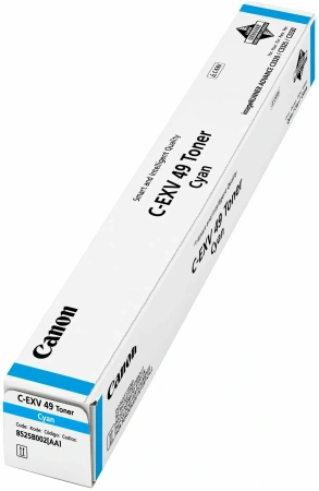 Тонер Canon C-EXV49C 8525B002 голубой туба для копира iR-ADV C33xx