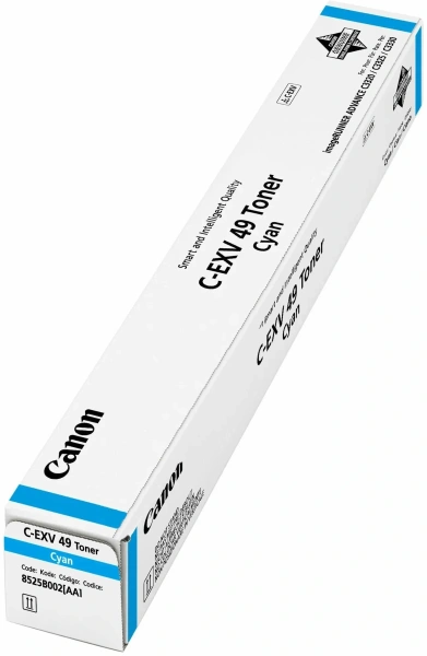 Тонер Canon C-EXV49C 8525B002 голубой туба для копира iR-ADV C33xx