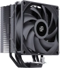 Устройство охлаждения(кулер) Оклик OG-CPC180-PWM1 Soc-AM5/AM4/1151/1200/2066/2011/1700 черный 4-pin 20dB Al+Cu 180W 820gr Ret