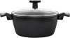 Кастрюля Polaris Monolit 24C 4л. d=24см (с крышкой) черный (015249)