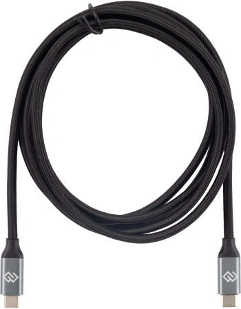 Кабель Digma D-Type-C-USB3.2-2m D-TYPE-C-USB3.2-100W-4K-2M 2м черный