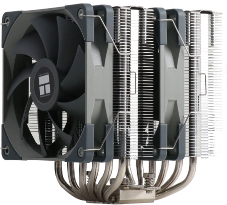 Устройство охлаждения(кулер) Thermalright Peerless Assassin 120 Soc-AM5/AM4/1200/1700/1851 серый 4-pin 25.6dB Al+Cu 750gr Ret (PA120)