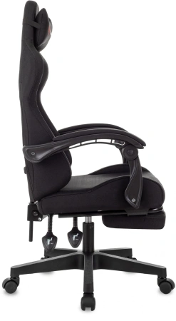 Кресло игровое Zombie Shadow черный Neo Black с подголов. крестов. пластик подст.для ног пластик черный