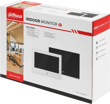 Видеодомофон Dahua DHI-VTH2621GW-P белый