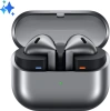 Гарнитура вкладыши Samsung Galaxy Buds 3 серебристый беспроводные bluetooth в ушной раковине (SM-R530NZAACIS)