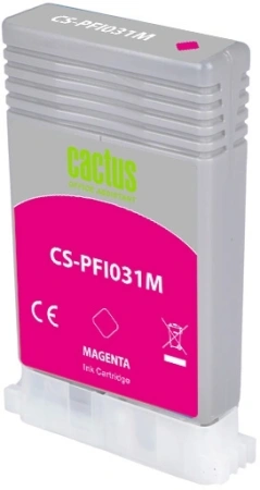 Картридж струйный Cactus CS-PFI031M PFI-031M пурп.пигм. (55мл) для Canon imagePROGRAF TM-240/340