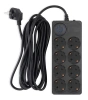 Сетевой фильтр Ippon BK-8-EU-5-10-B 5м (8 розеток) черный (коробка)