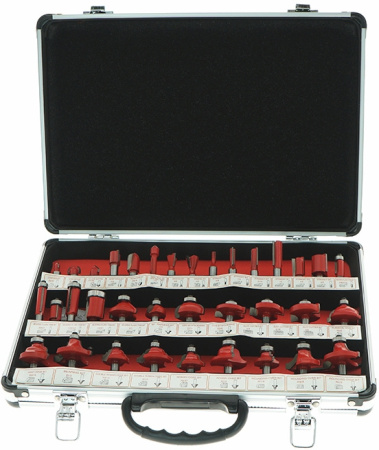 Набор фрез Sturm! 9016-RB-S35 d(посад.)=8мм (фрезеры) (упак.:35шт)