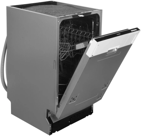 Посудомоечная машина встраив. Hyundai HBD 441 2100Вт узкая серебристый/белый