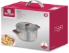 Кастрюля Rondell Fjord RDS-1792 5.2л. d=24см (с крышкой) стальной