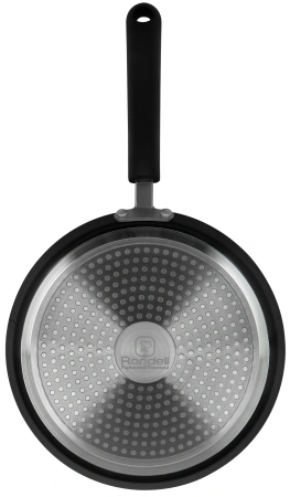 Сковорода блинная Rondell Pancake frypan RDA-1407 круглая 26см покрытие: Xylan Plus ручка несъемная (без крышки) черный