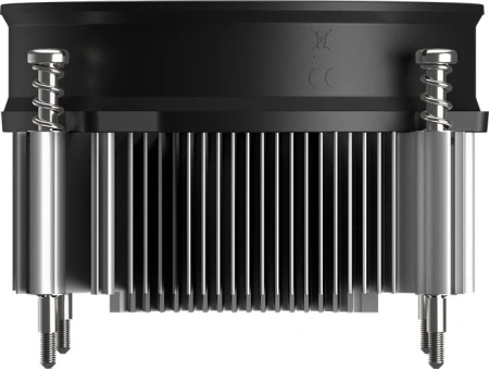 Устройство охлаждения(кулер) PcCooler R95-I Soc-1200/1700/1851 серебристый/черный 4-pin 31.2dB Al+Cu 95W 400gr Ret (R95-XXNIXX-GL)