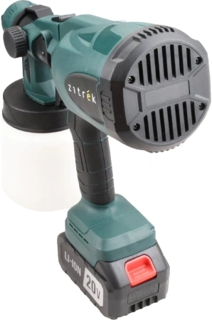 Краскопульт Zitrek ZKSG 20 Li бак:800мл 800мл/мин
