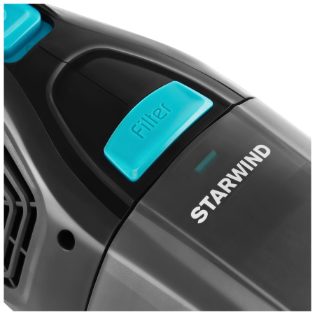 Пылесос ручной Starwind SCH1550 800Вт черный