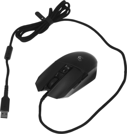 Мышь A4Tech Bloody W65 Max Mini черный оптическая 12000dpi USB 9but (W65 MAX MINI STONE BLACK)