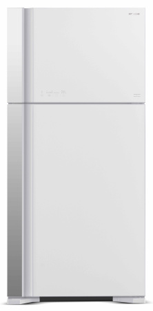 Холодильник Hitachi R-VG660PUC7-1 GPW 2-хкамерн. белый стекло инвертер