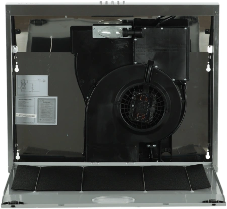 Вытяжка козырьковая Lex S 600 IX нержавеющая сталь управление: кнопочное (1 мотор)