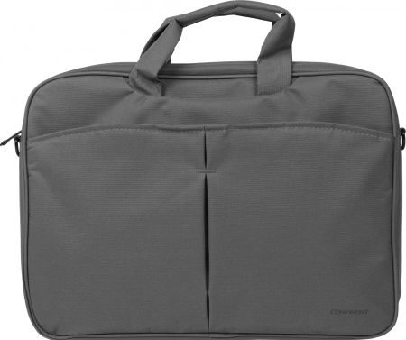 Сумка для ноутбука 15.6" Continent CC-012 серый нейлон/полиэстер (CC-012 GREY)