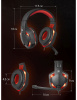 Наушники с микрофоном Defender Warhead G-370 черный/красный 2м накладные оголовье (64037)